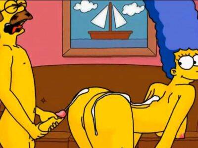 MILF Marge Simpson cheating - drtuber.com