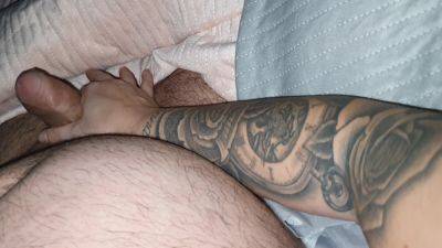 Tattooed Step Mom Handjob Step Son Dick Making Him Feel Like A King - hclips.com