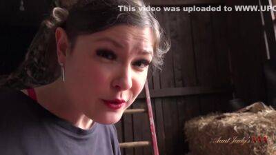 Aunt Judys In Free Premium Video Xxx - Fucking Your Milf Stepmom Aurora In The Barn - upornia.com - Britain