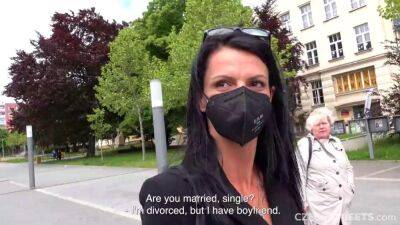 CzechStreets - Milf walking in public with vibrator - sunporno.com - Czech Republic