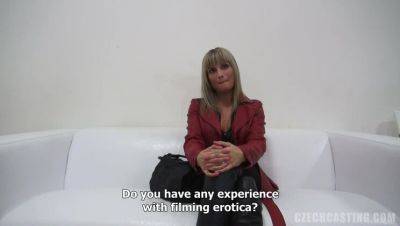 Blonde MILF Jaroslava's Casting - veryfreeporn.com - Czech Republic