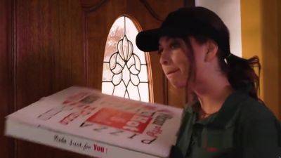 Busty Milf Licks Pizza Delivery Teen 18+ - txxx.com