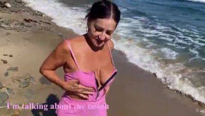 Hot MILF Beach Fuck with Friend's Mom - xxxfiles.com