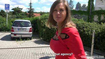 Czech Streets – Busty MILF Denisa - hotmovs.com - Czech Republic