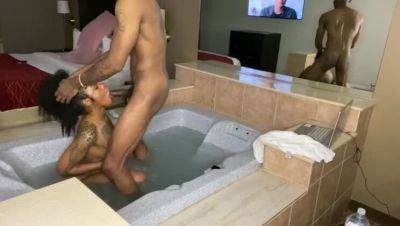 Bonus Scene! Jacuzzi Night with MILF Royalty & BBC Speshal Moneyxxx. Includes Hot Nutshot! - xxxfiles.com