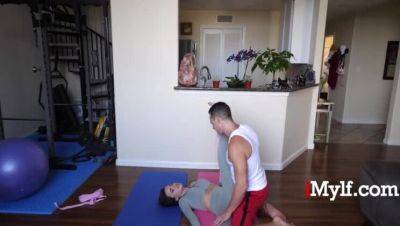 MILF Yoga Instructor Teaches Me Kamasutra 101 - veryfreeporn.com