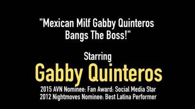 Gabby Quinteros - Pervert Peeping Tom Bangs Mexican MILF Gabby Quinteros - hotmovs.com - Mexico