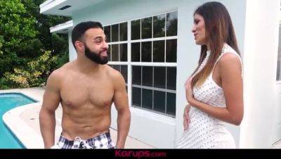 Alexa Vega MILF Fucks Lawyer For Payment in Outdoor Poolside Sex - porntry.com - Argentina