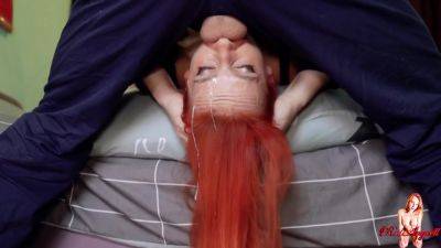 Extreme Throat Fucking, Redhead Milf Shows Deepthroat Skill - hclips.com