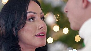 Jennifer White - MILF Jennifer White tells Stepson, Breeding Under the Mistletoe is a Family Tradition - ah-me.com